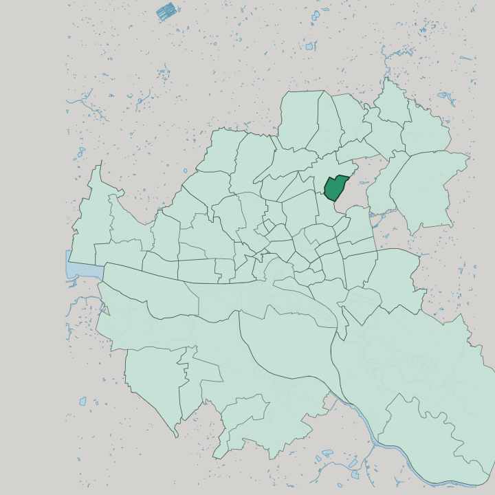 Map showing Steilshoop — In Hamburg
