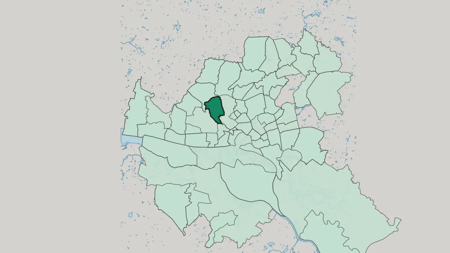 Map of Stellingen in Hamburg
