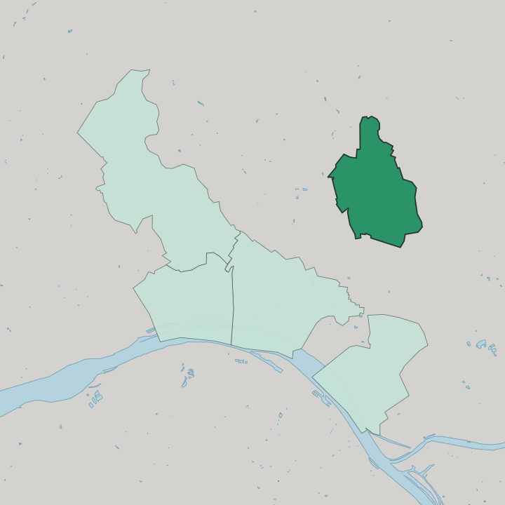 Map showing Bierstadt — In Wiesbaden
