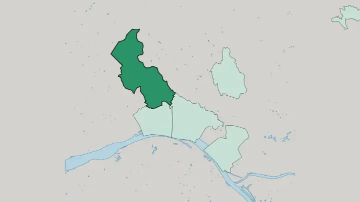 Map of Dotzheim in Wiesbaden