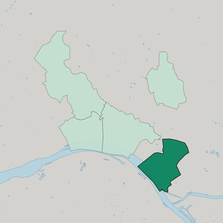 Map showing Kastel — In Wiesbaden