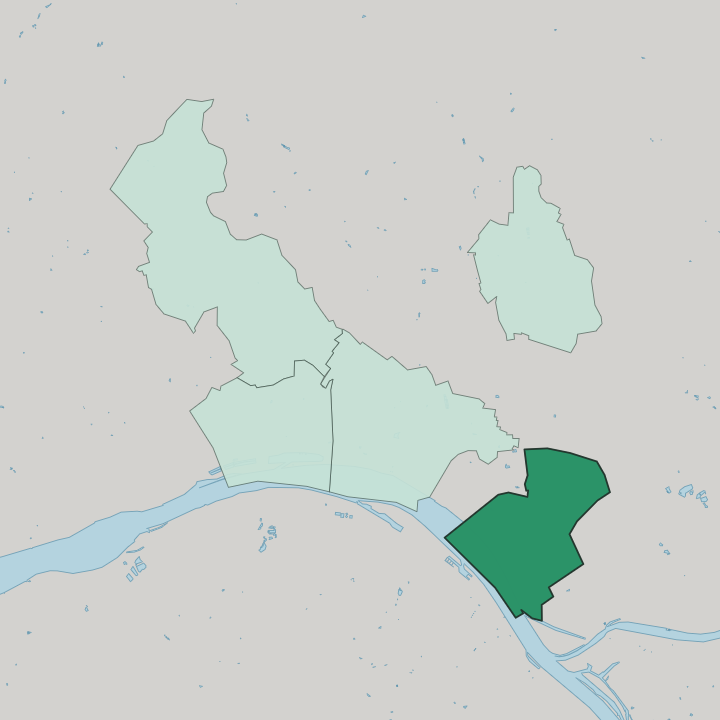 Map showing Kastel — In Wiesbaden