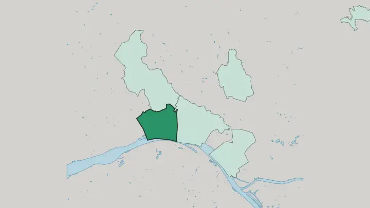 Map of Schierstein in Wiesbaden
