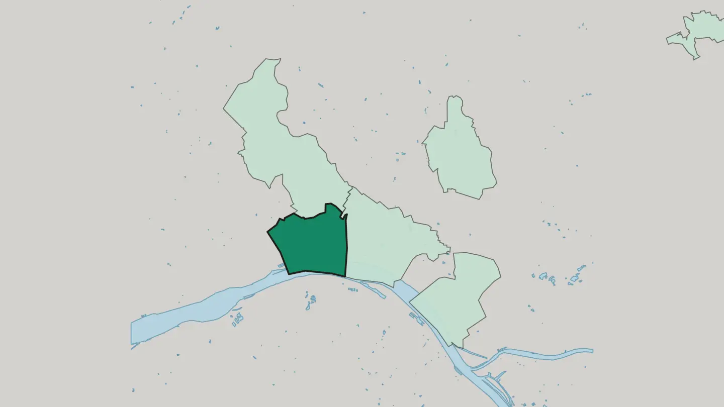 Map of Schierstein in Wiesbaden