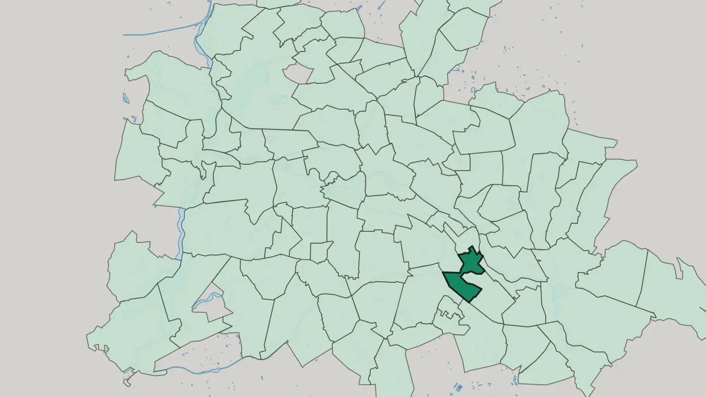 Map of Baumschulenweg in Berlin