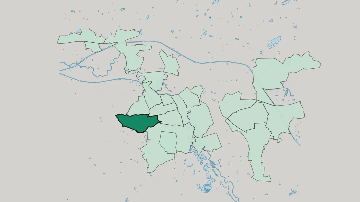 Map of Badenstedt in Hannover