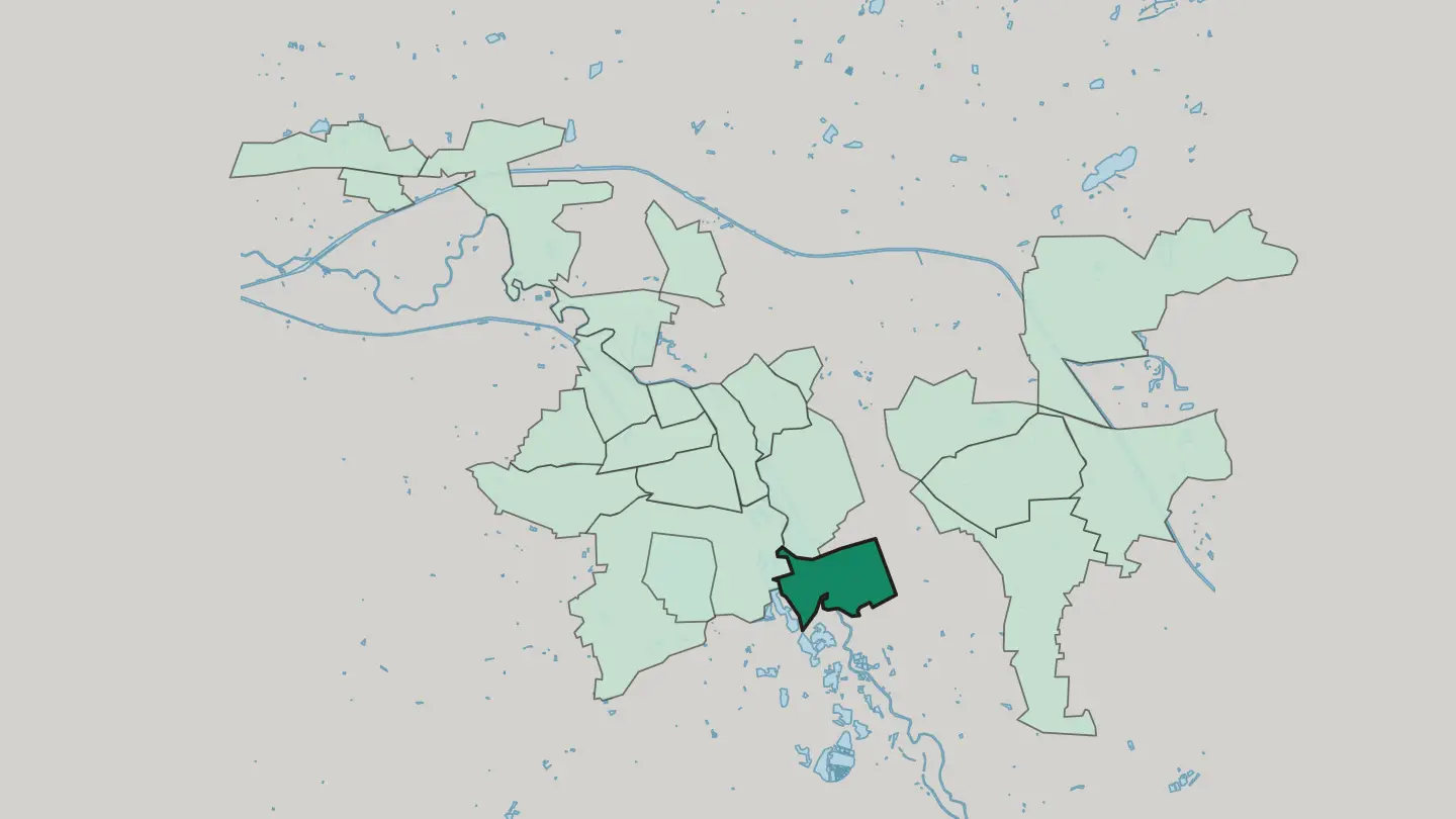 Map of Döhren in Hannover