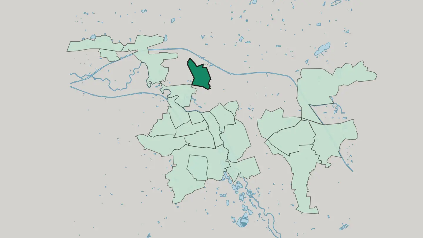 Map of Hainholz in Hannover