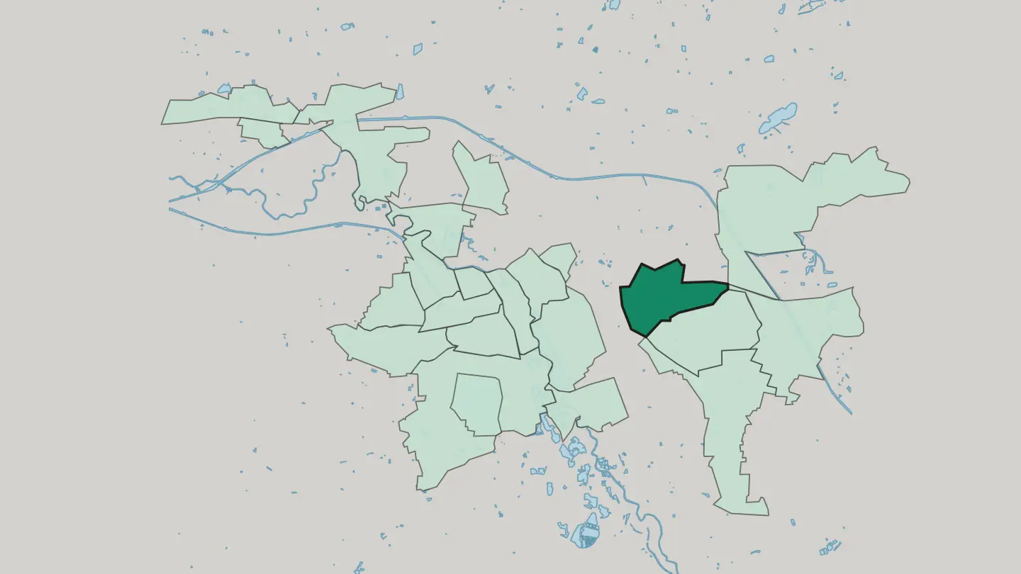 Map of Kleefeld in Hannover