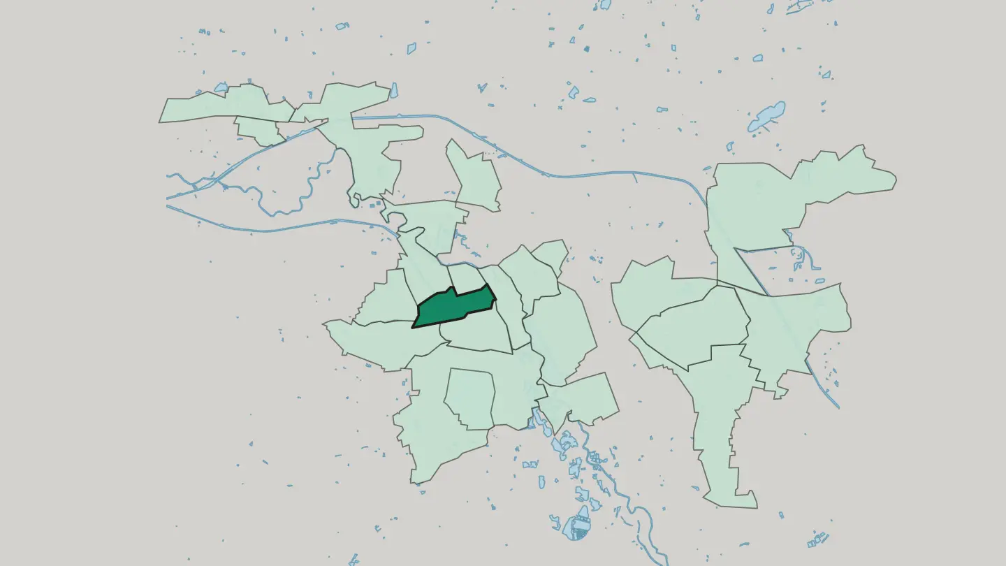 Map of Linden-Mitte in Hannover