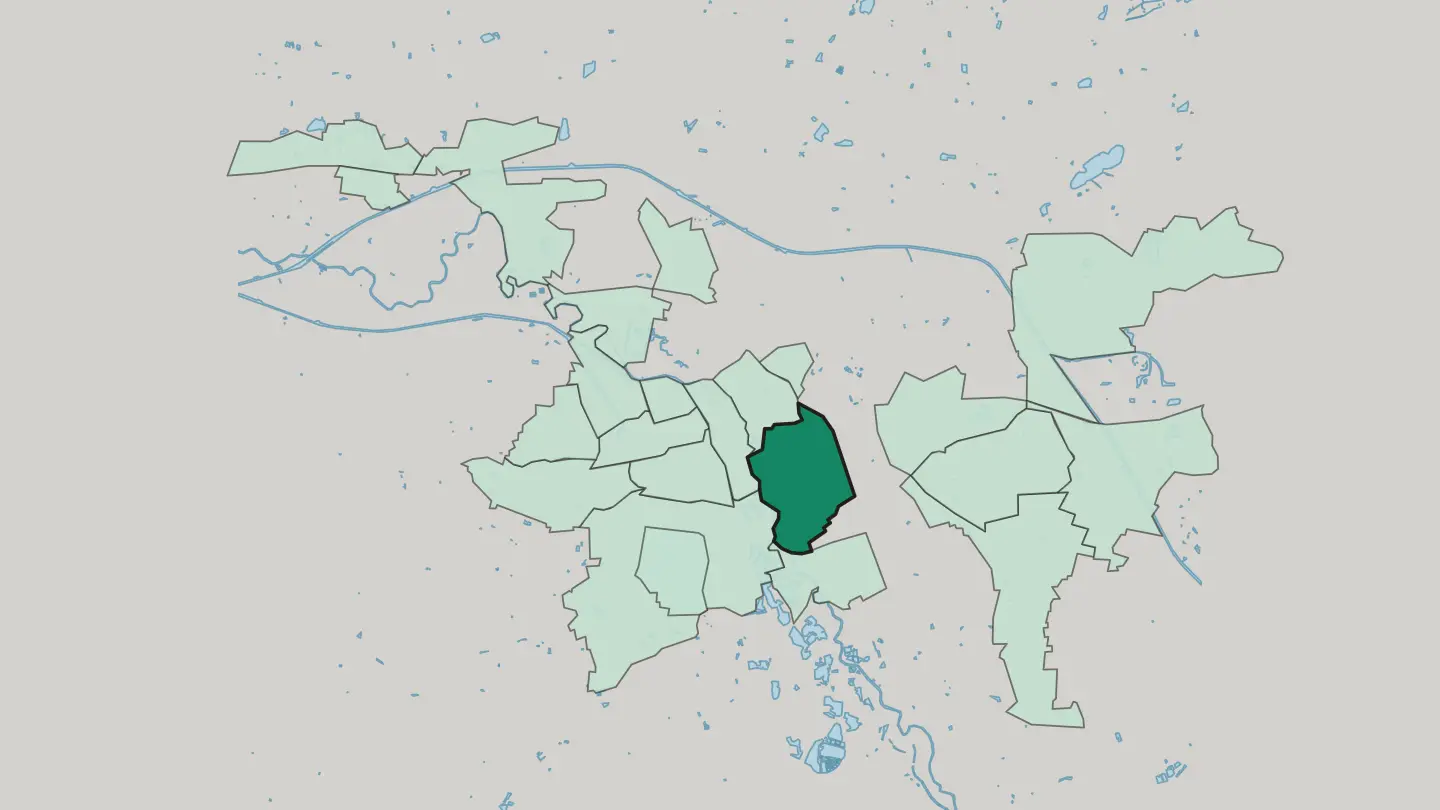 Map of Südstadt in Hannover