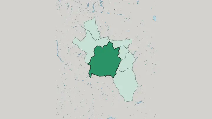 Map of Aachen-Mitte in Aachen