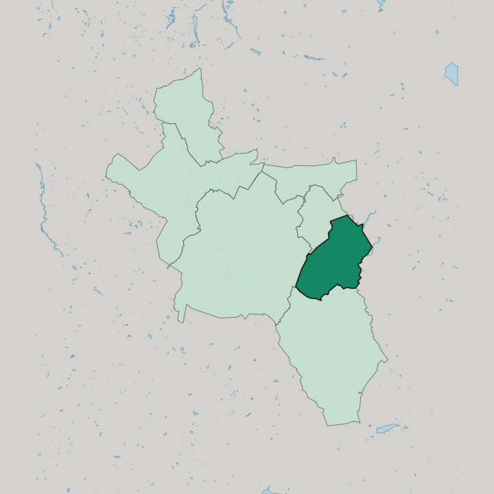 Map showing Brand — In Aachen
