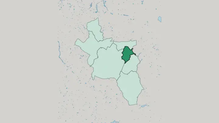 Map of Eilendorf in Aachen