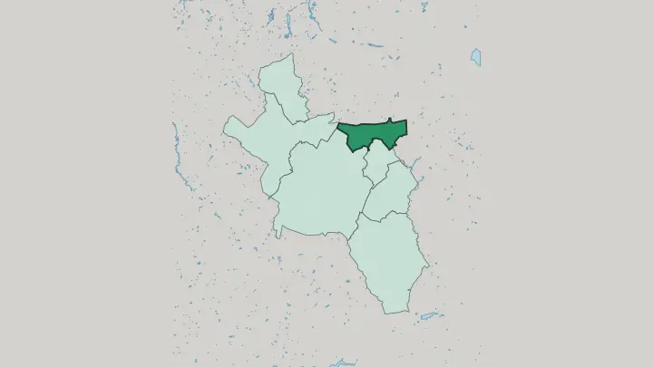 Map of Haaren in Aachen