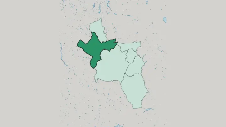 Map of Laurensberg in Aachen