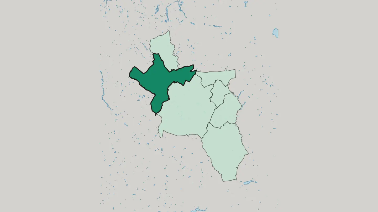 Map of Laurensberg in Aachen