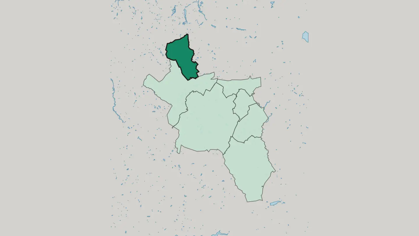 Map of Richterich in Aachen