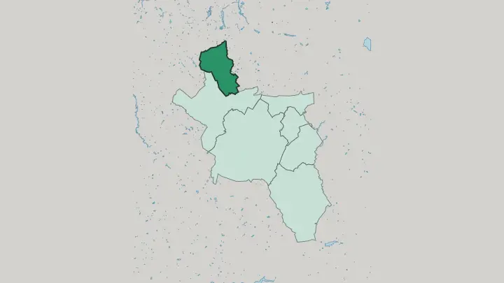 Map of Richterich in Aachen