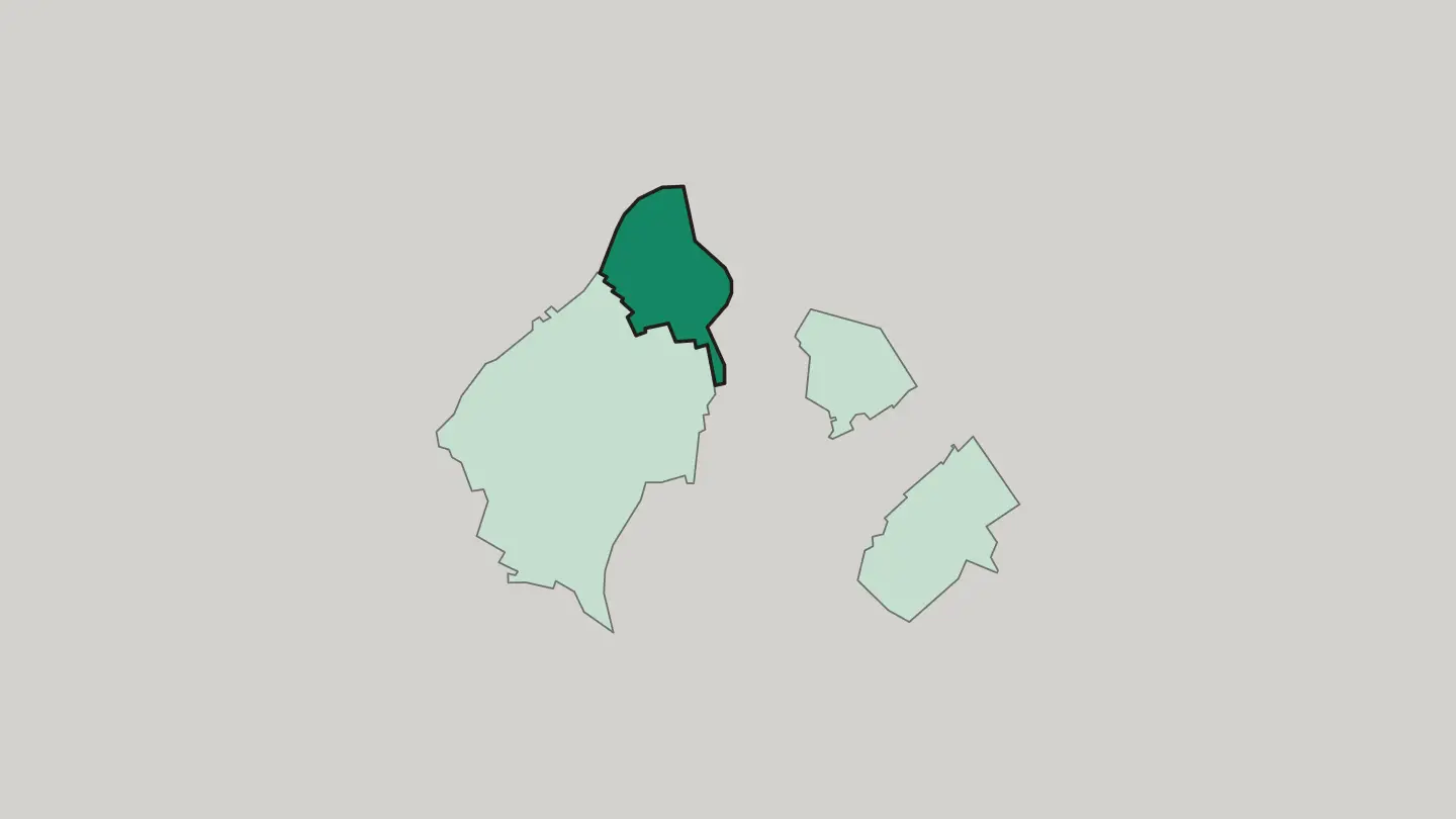Map of Endenich in Bonn