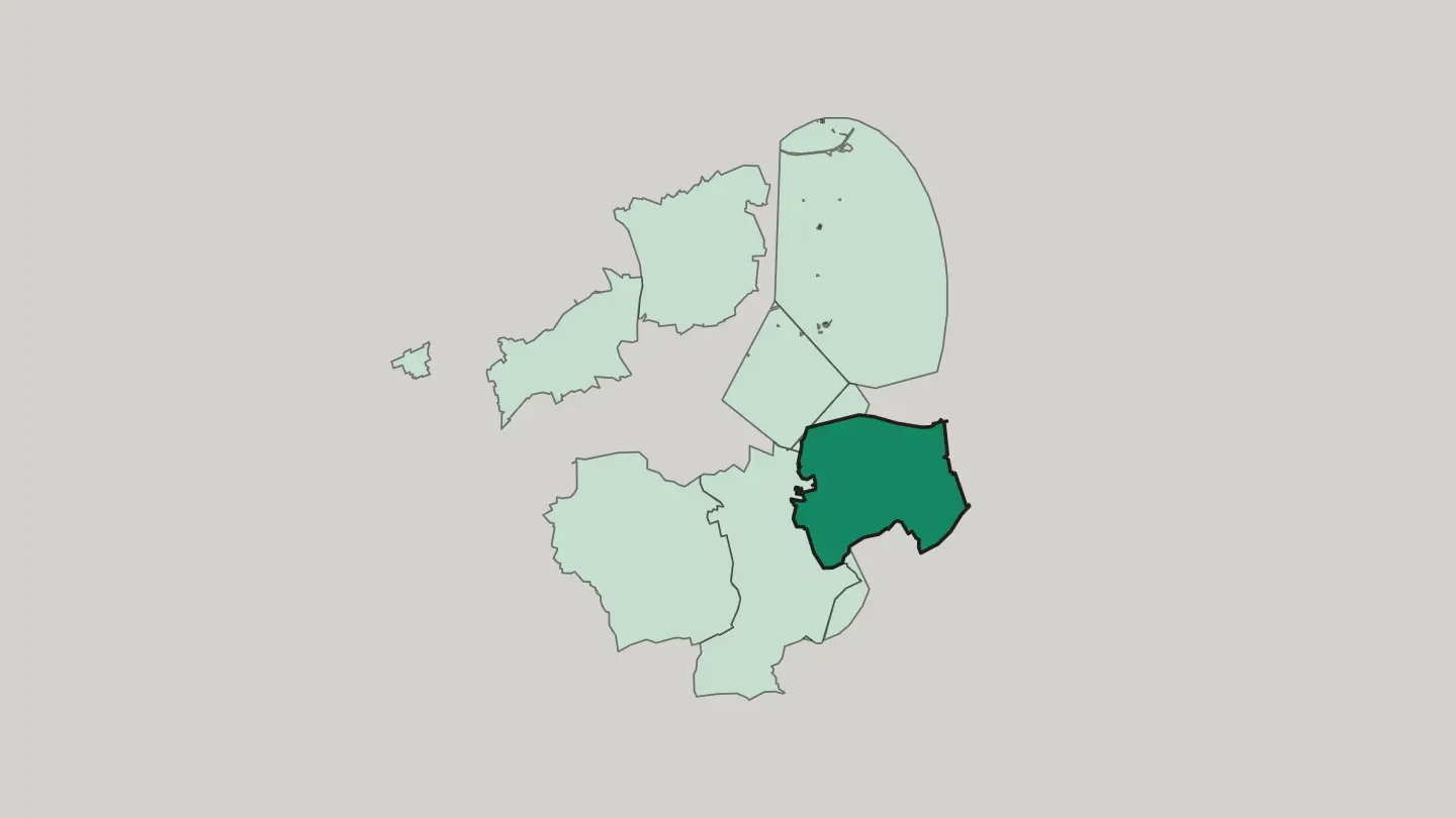 Map of Aplerbeck in Dortmund