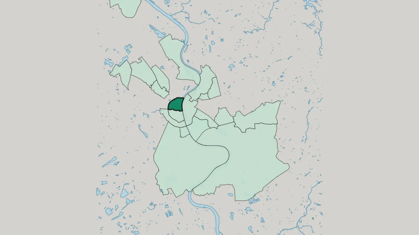 Map of Altstadt Nord in Köln