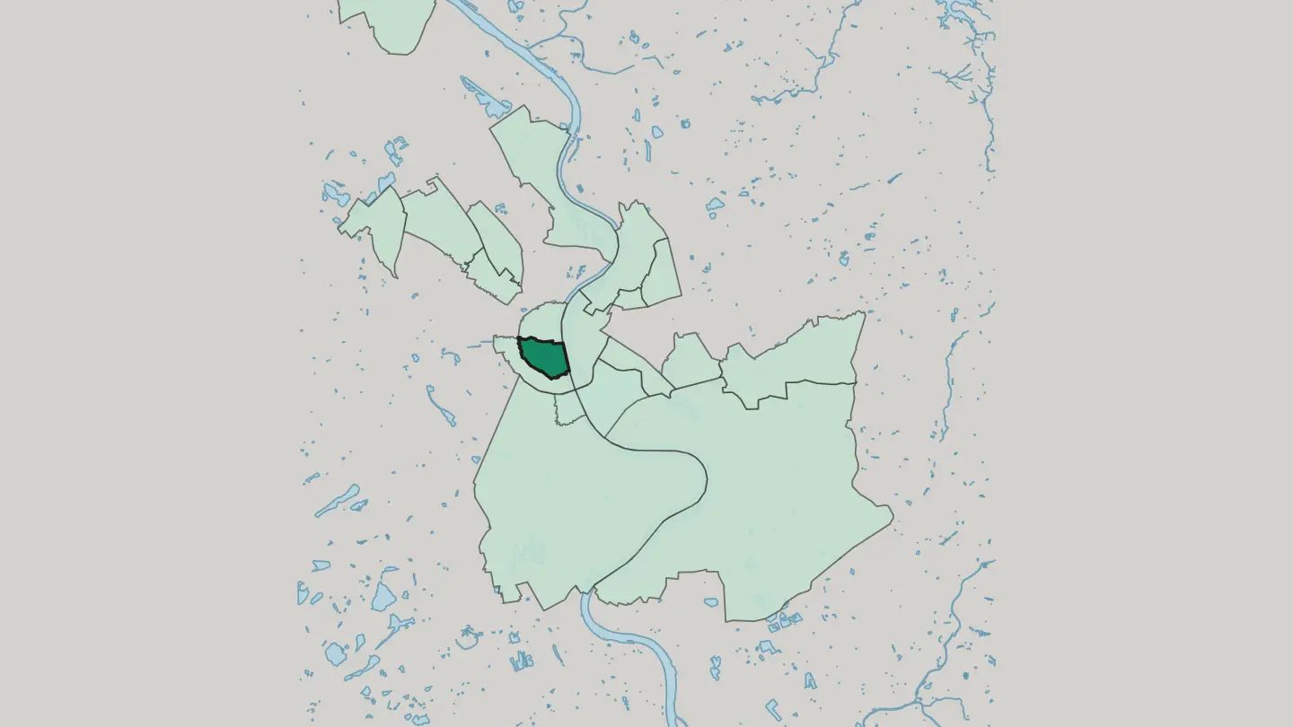 Map of Altstadt Sud in Köln