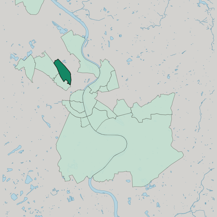 Map showing Bilderstöckchen — In Köln