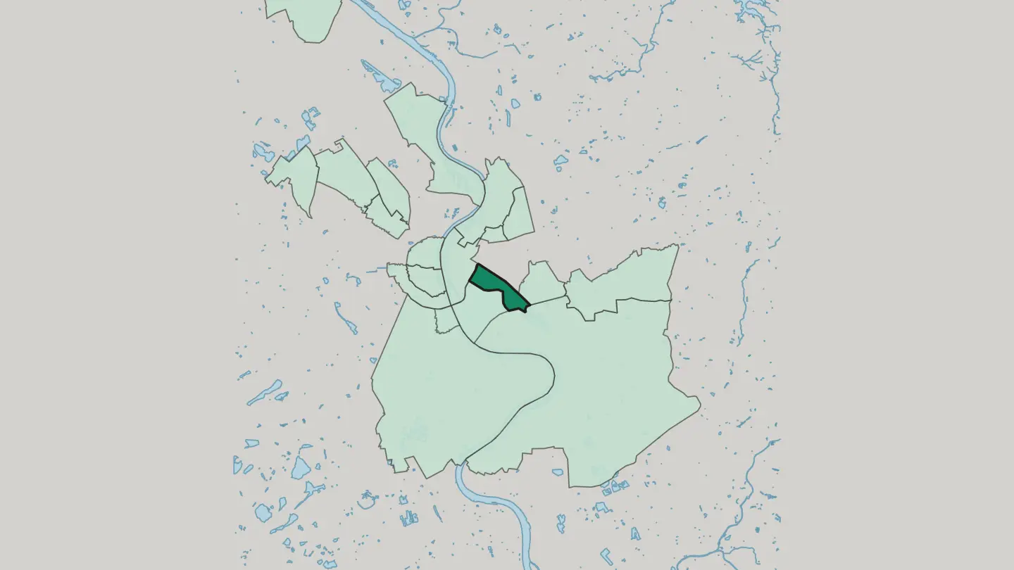 Map of Humboldtkolonie in Köln
