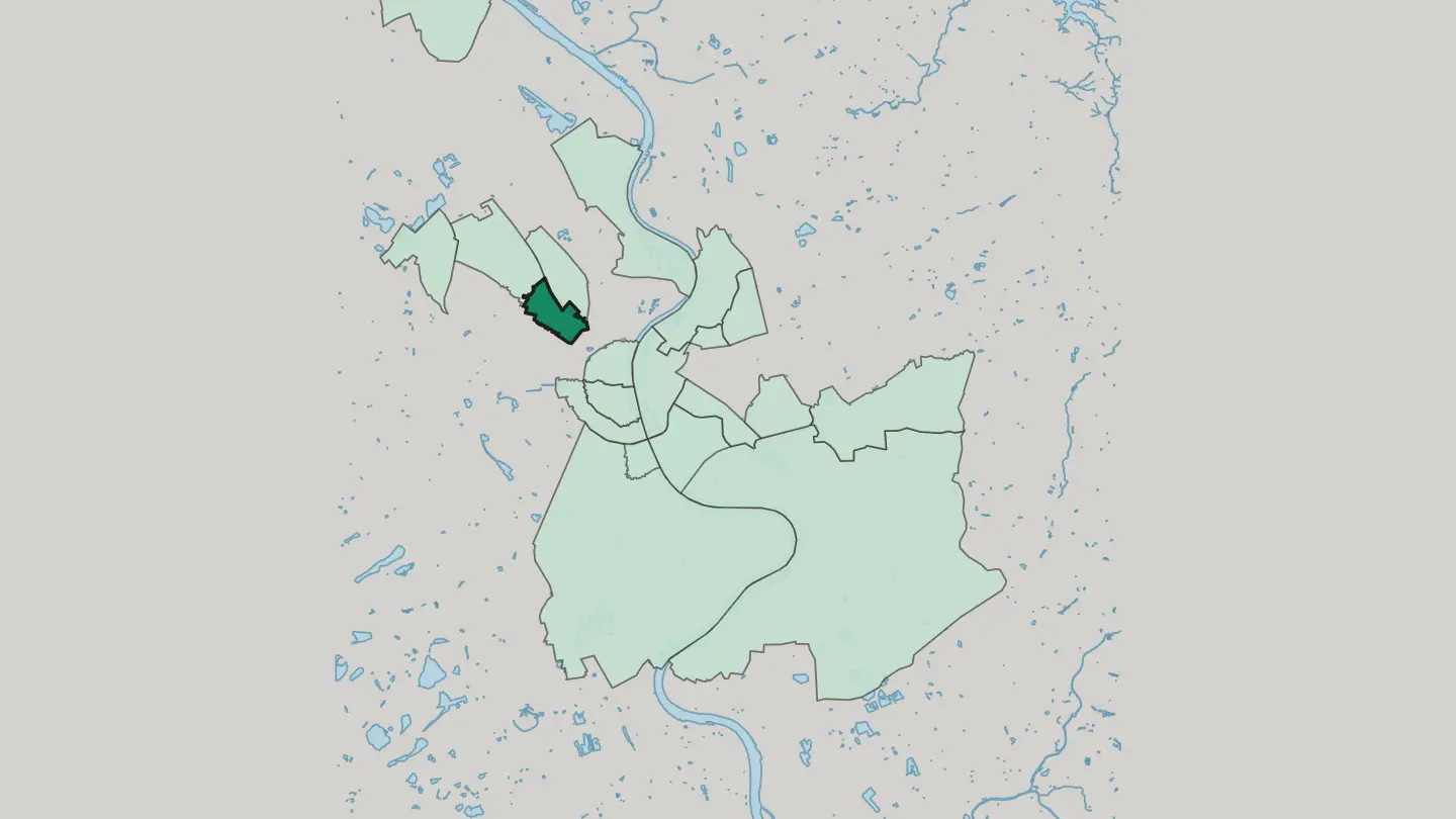 Map of Neuehrenfeld in Köln