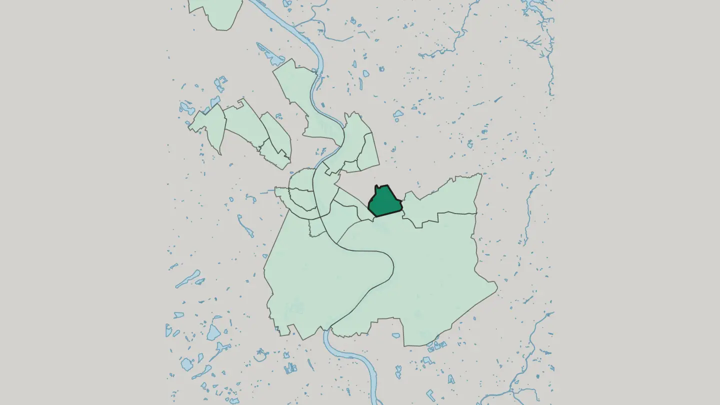 Map of Ostheim in Köln