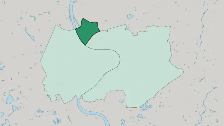 Map of Poll in Köln