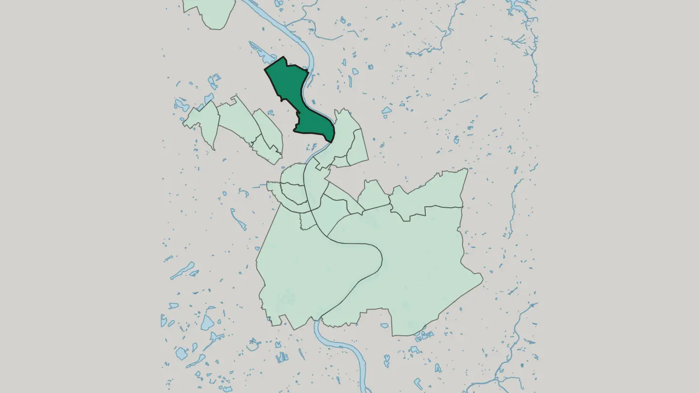 Map of Riehl in Köln
