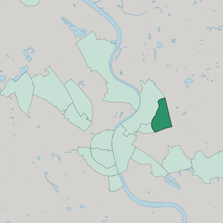 Map showing Buchheim — In Leverkusen
