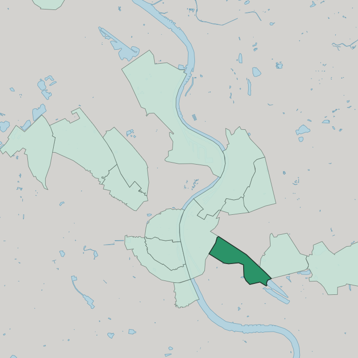 Map showing Humboldtkolonie — In Leverkusen