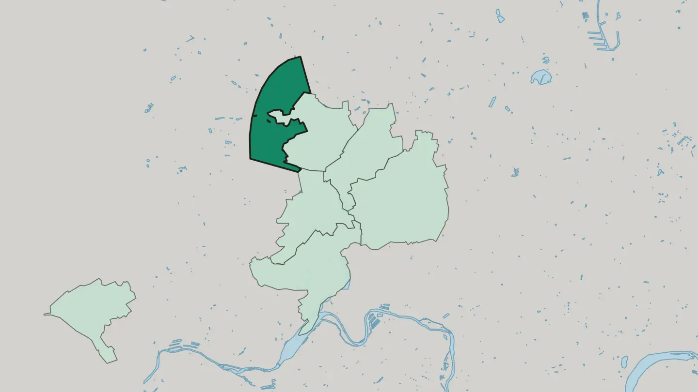 Map of Kornharpen in Wattenscheid