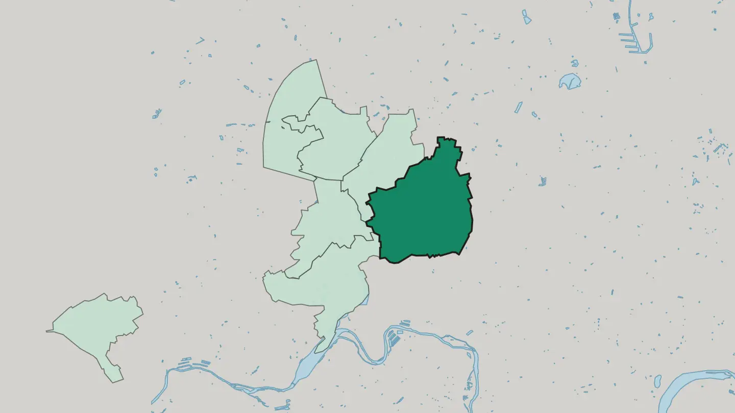 Map of Langendreer in Wattenscheid