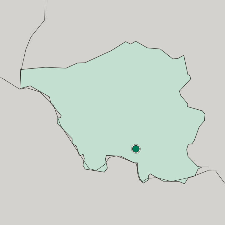 Map showing Dudweiler — In Saarland