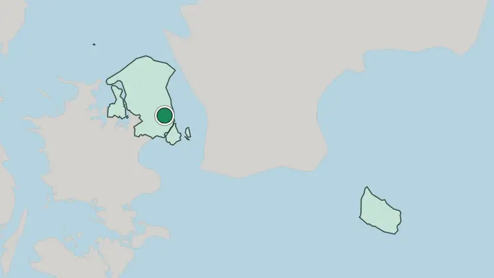 Map of Buddinge in Denmark
