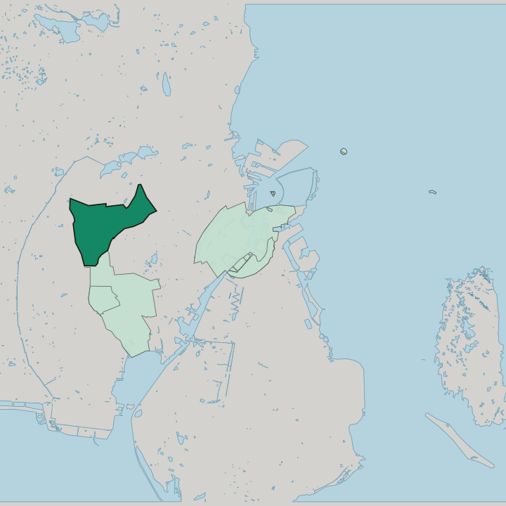 Map showing Vanløse — In Copenhagen