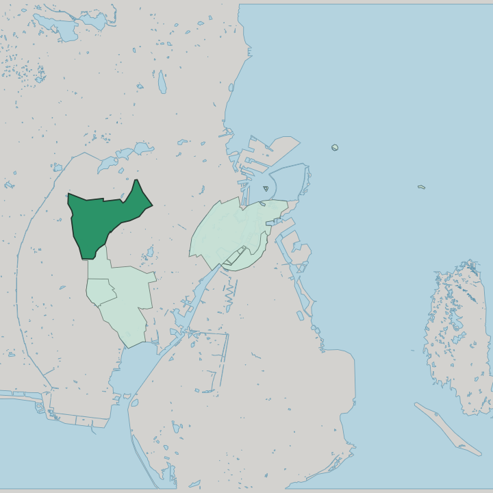 Map showing Vanløse — In Copenhagen