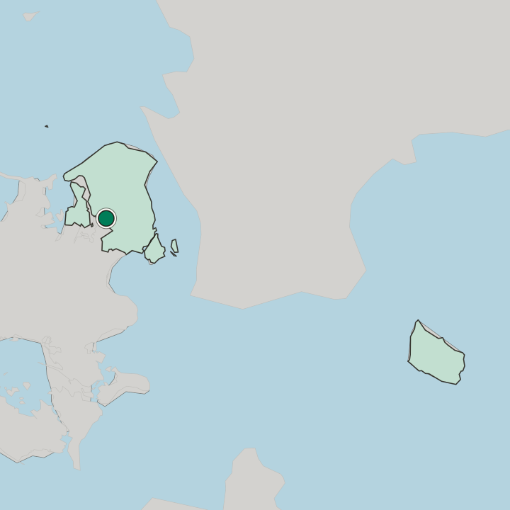 Map showing Stenløse — In Region Hovedstaden