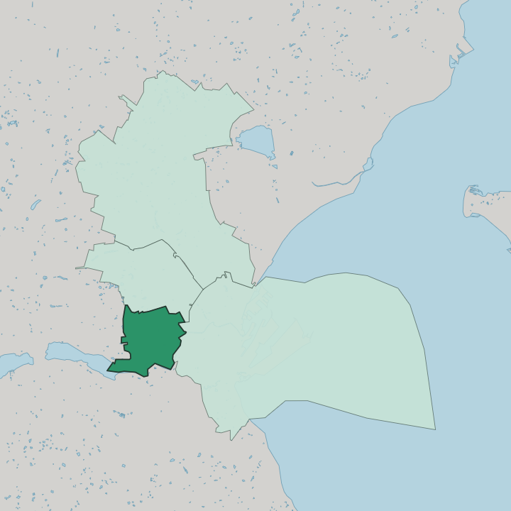 Map showing Åbyhøj — In Aarhus