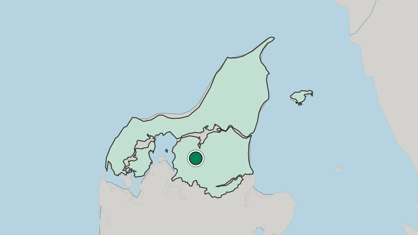 Map of Aars in Denmark