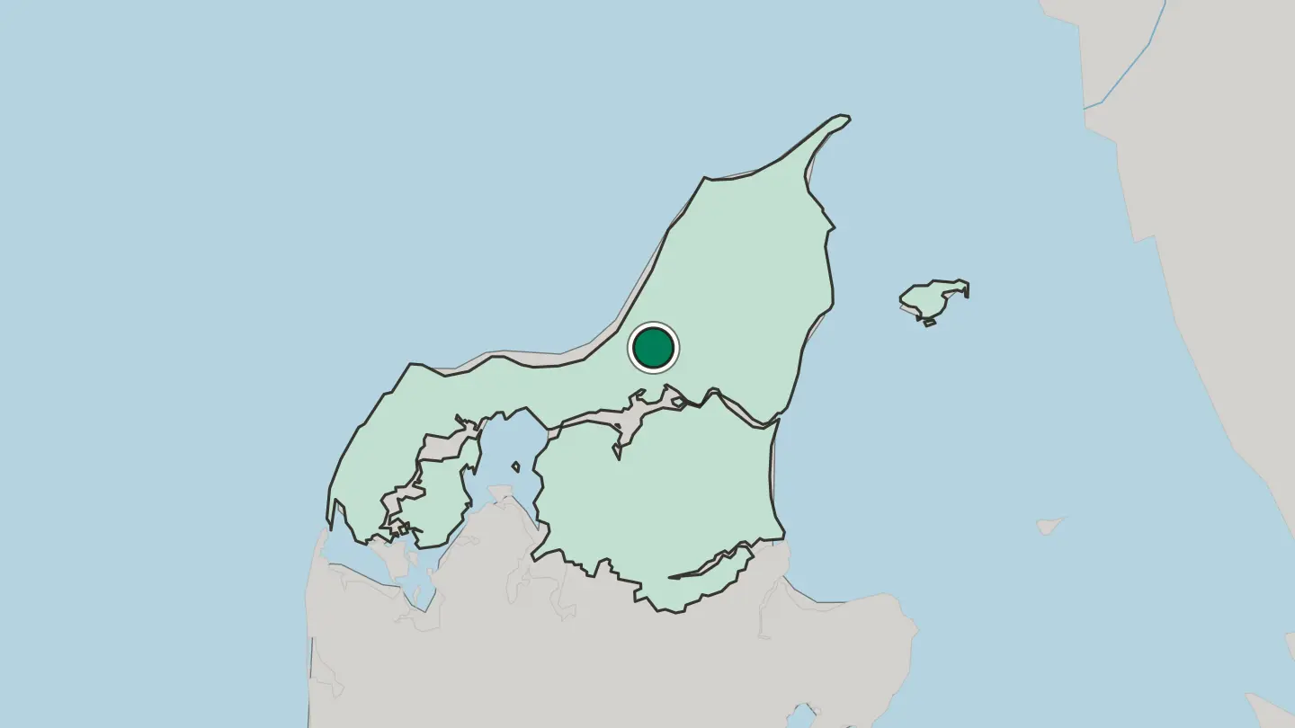 Map of Åbybro in Denmark