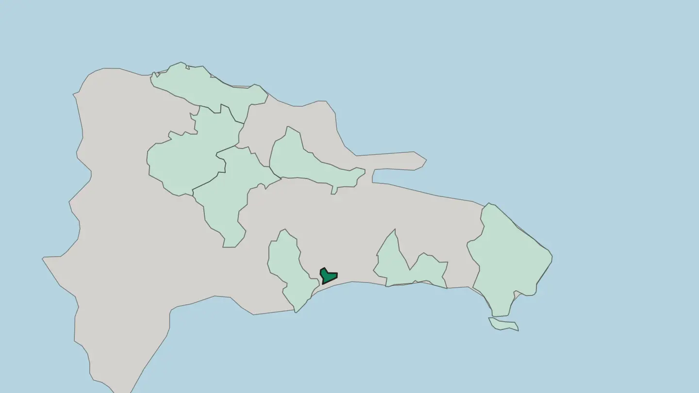 Map of Distrito Nacional in Dominican Republic