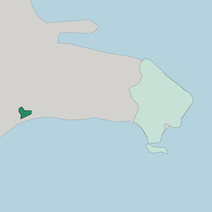 Map showing Distrito Nacional — In Dominican Republic