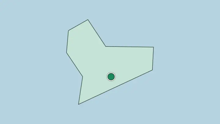 Map of Santo Domingo in Dominican Republic