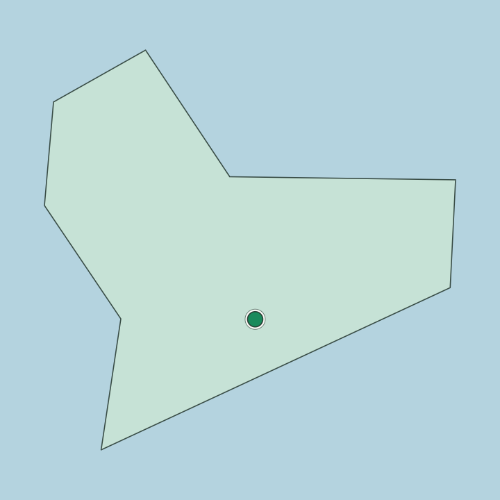 Map showing Santo Domingo — In Distrito Nacional
