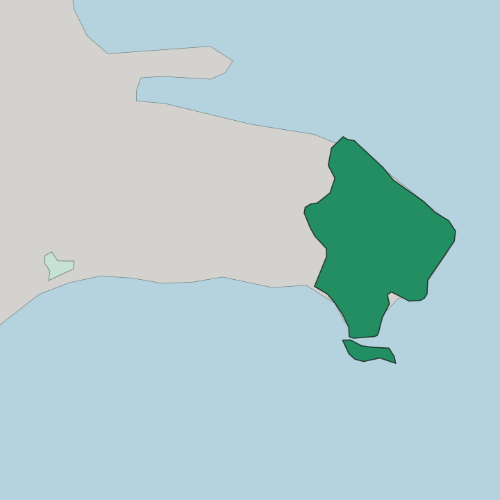 Map showing Provincia de La Altagracia — In Dominican Republic